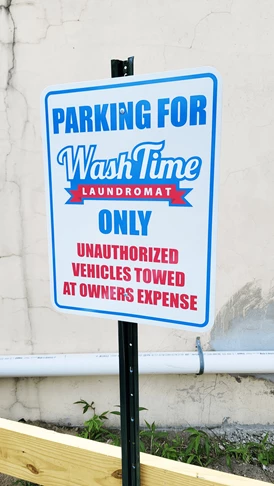 Parking Lot Signs | Professional Services